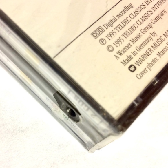 🦋 Bach: Organ Works Vol. 2 Teldec USA 1995 2 Disc UPC 745099445928 SEALED Promo - Picture 4 of 4